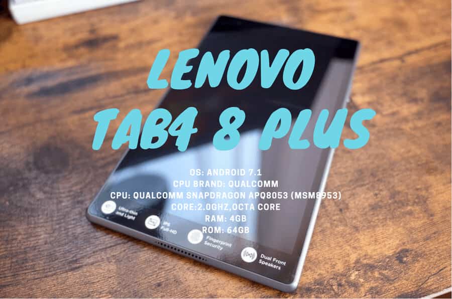 Lenovo tab4 8 PLUS