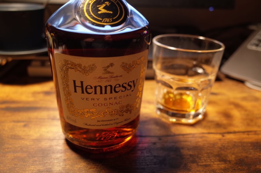 高級酒「Hennessy（ヘネシー）」というブランデー