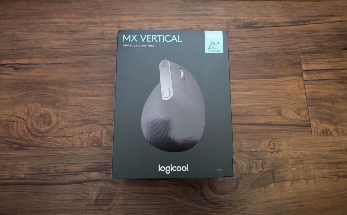 【レビュー】Logicool「MX Vertical」